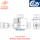 3-way Tee block HP Blocks Stainless Steel 60k psi