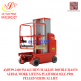 AMWP9-2100 9M ALUMINUM ALLOY DOUBLE MASTS AERIAL WORK LIFTING PLATFORM SELF-PROPELLED VERTICAL LIFT
