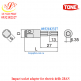 Impact socket adapter for electric drills 2BAN