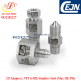 LP Adapters HP male x NPT male adapter Stainless Steel