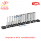 Deep socket set (6 With corner holder) HSL212