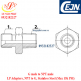 LP Adapters, NPT to G, Stainless Steel