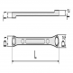 Super-long offset wrench (straight) M05