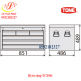 Bộ tủ rộng TCX961