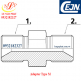 Adapter Type M Ultra High Pressure Hydraulics