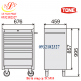 Bộ tủ công cụ TCS910